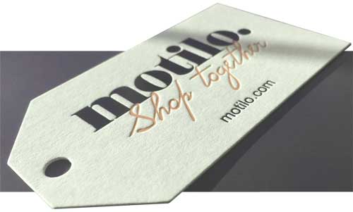 Embossing on Tag