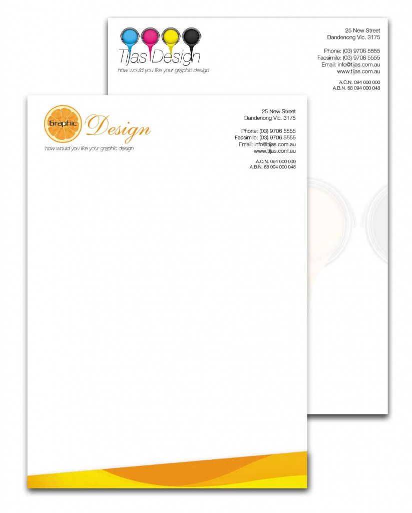 Letterhead Printing Service Dandenong | Pax Printers